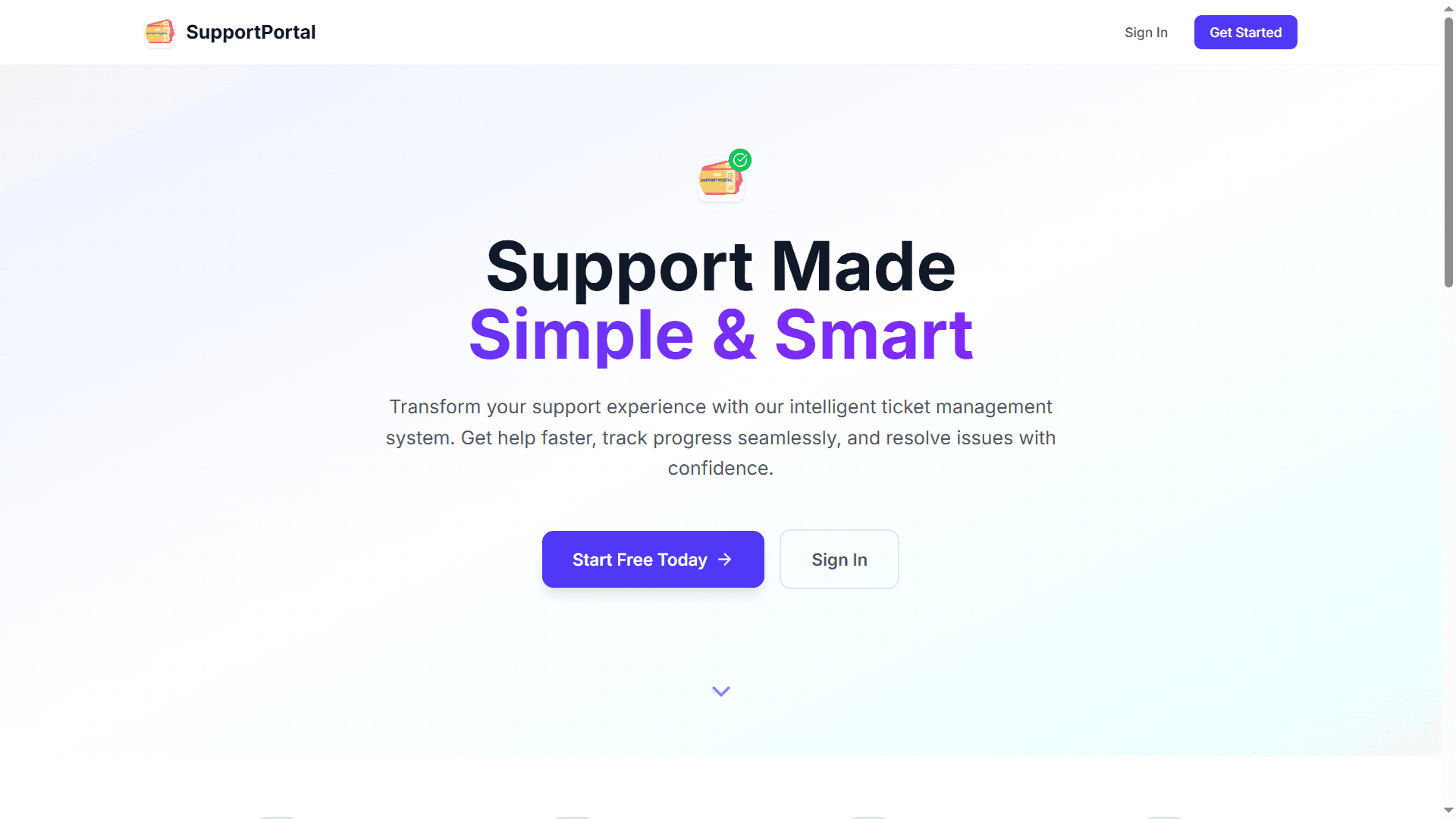 Support Portal preview
